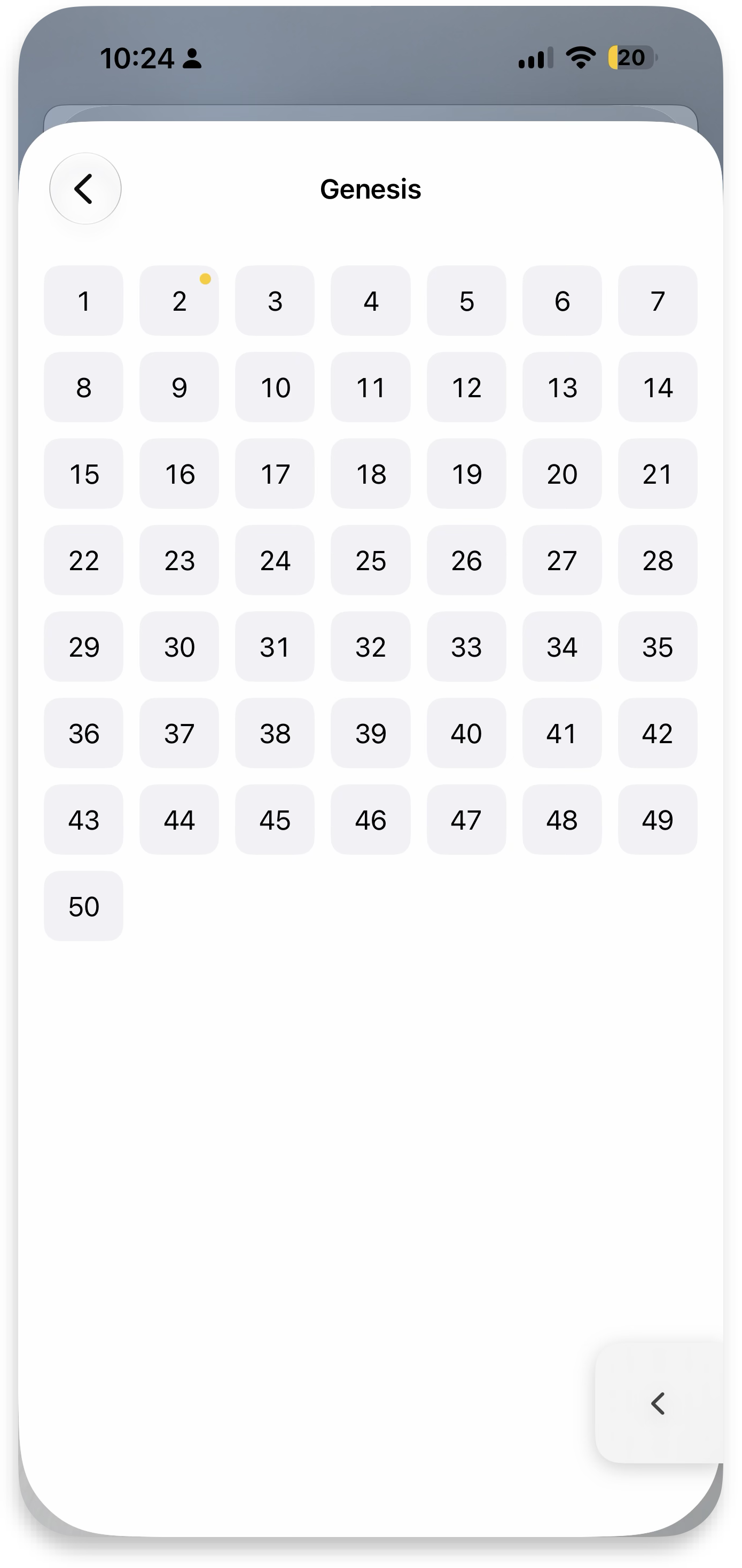 Chapter grid
