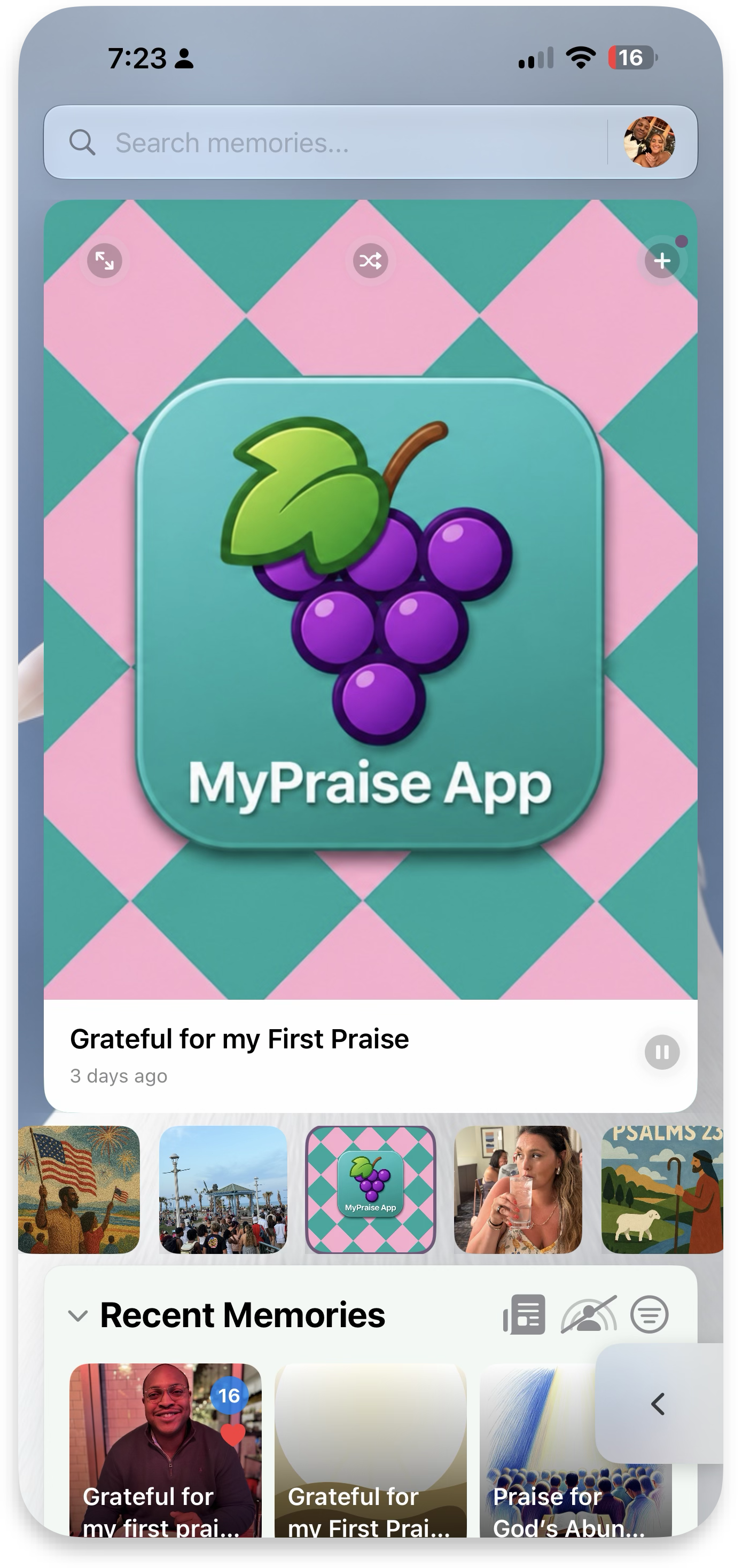 Gallery showing title only