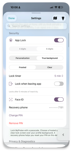 Manage subscriptions